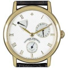 Vacheron Constantin Patrimony Gold White Dial 47200/000J Automatic Watch