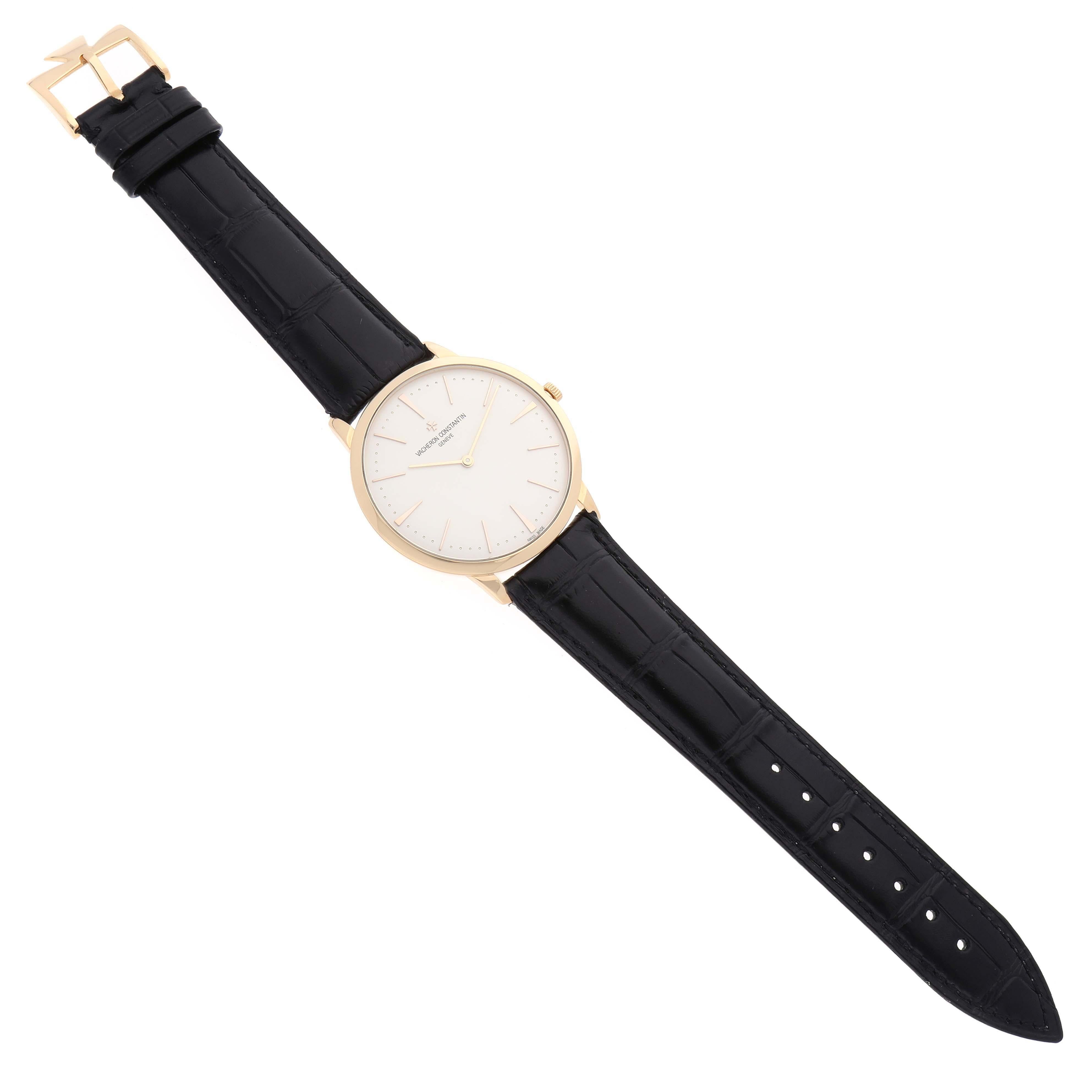 Vacheron Constantin Patrimony Grand Taille 40mm Yellow Gold Mens Watch 81180 3