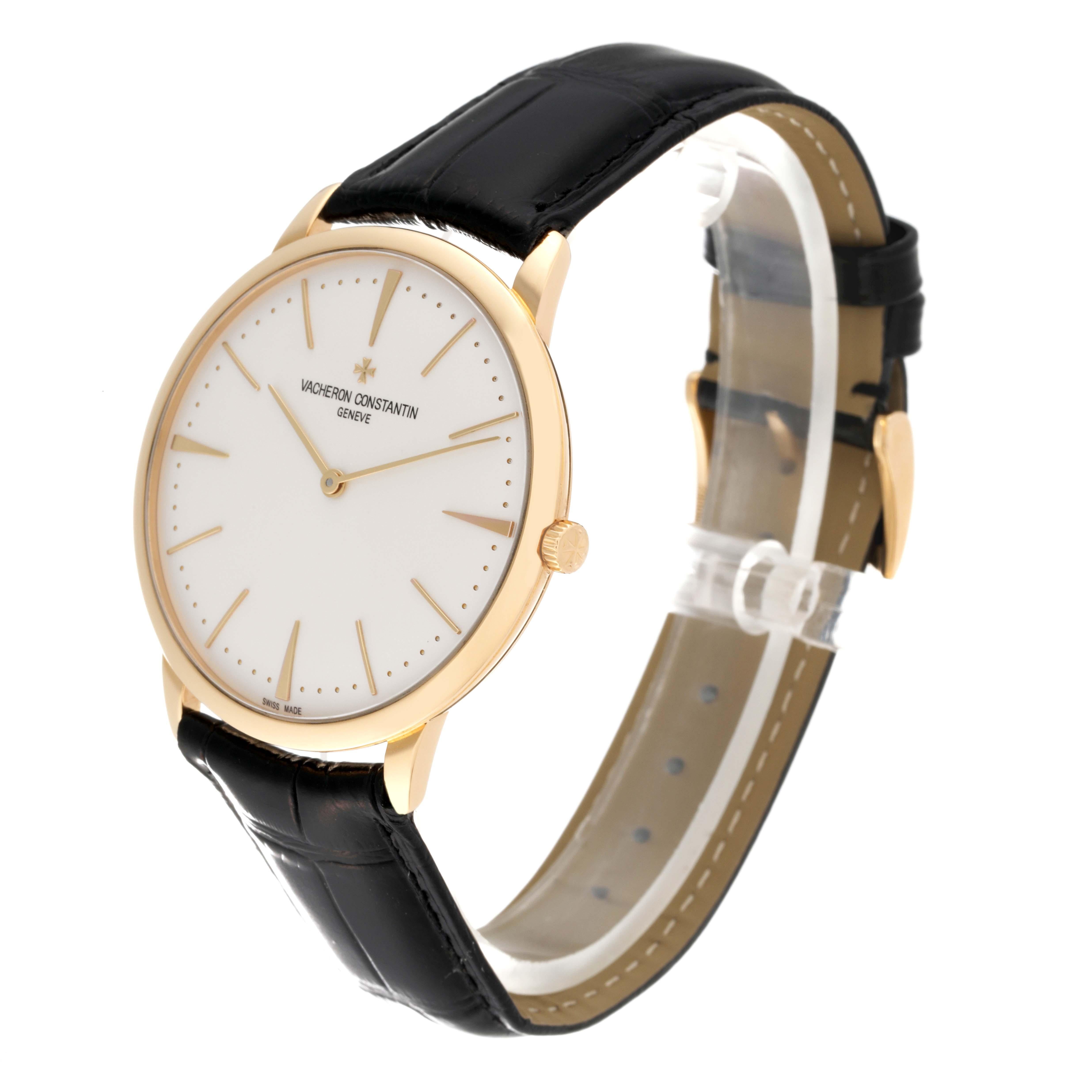 Vacheron Constantin Patrimony Grand Taille 40mm Yellow Gold Mens Watch 81180 5