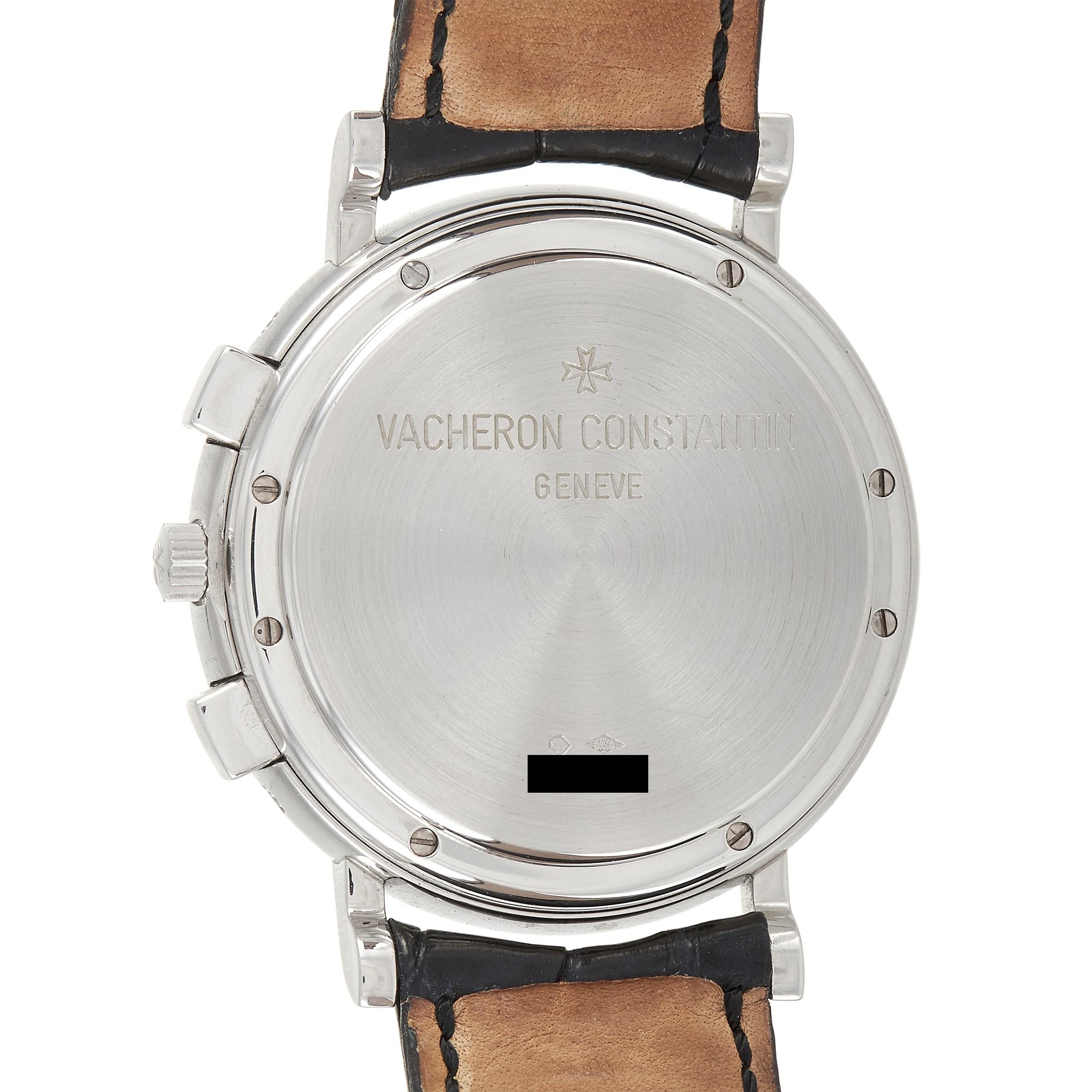 Men's Vacheron Constantin Patrimony Platinum Perpetual Calendar Chronograph 49005/000P