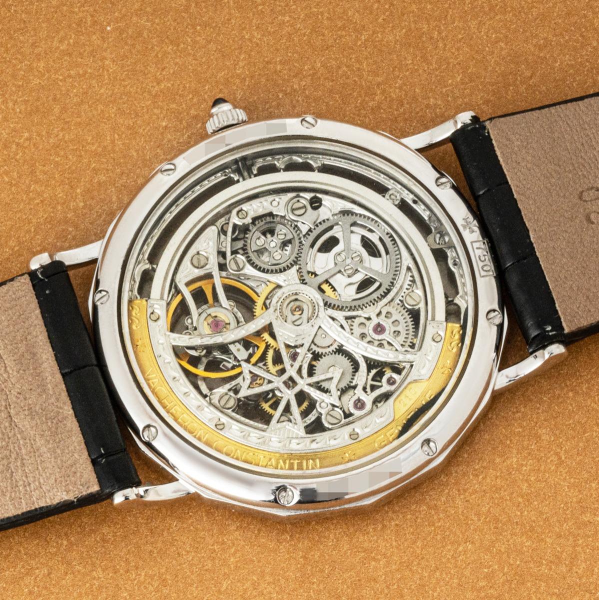 Vacheron Constantin Patrimony Squelette Skeleton 43502/000G In Excellent Condition For Sale In London, GB