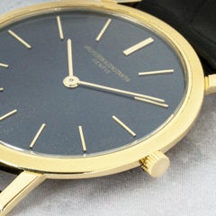 Vacheron & Constantin Patrimony Ultra Thin Blue Sunburst Dial 6351