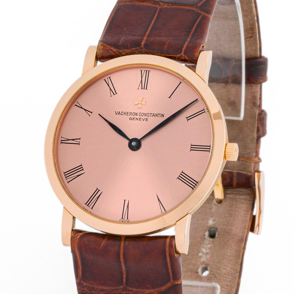 Modern Vacheron Constantin Patrimony Ultra thin Rose Gold case