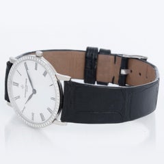 Vacheron Constantin Patrimony White Gold Diamond Ultra Thin Watch 33093