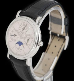 Vacheron Constantin Perpetual Calendar Platinum Silver Dial 43032/6