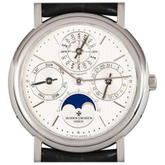 Vacheron Constantin Perpetual Calendar Platinum Silver Dial 43032/6