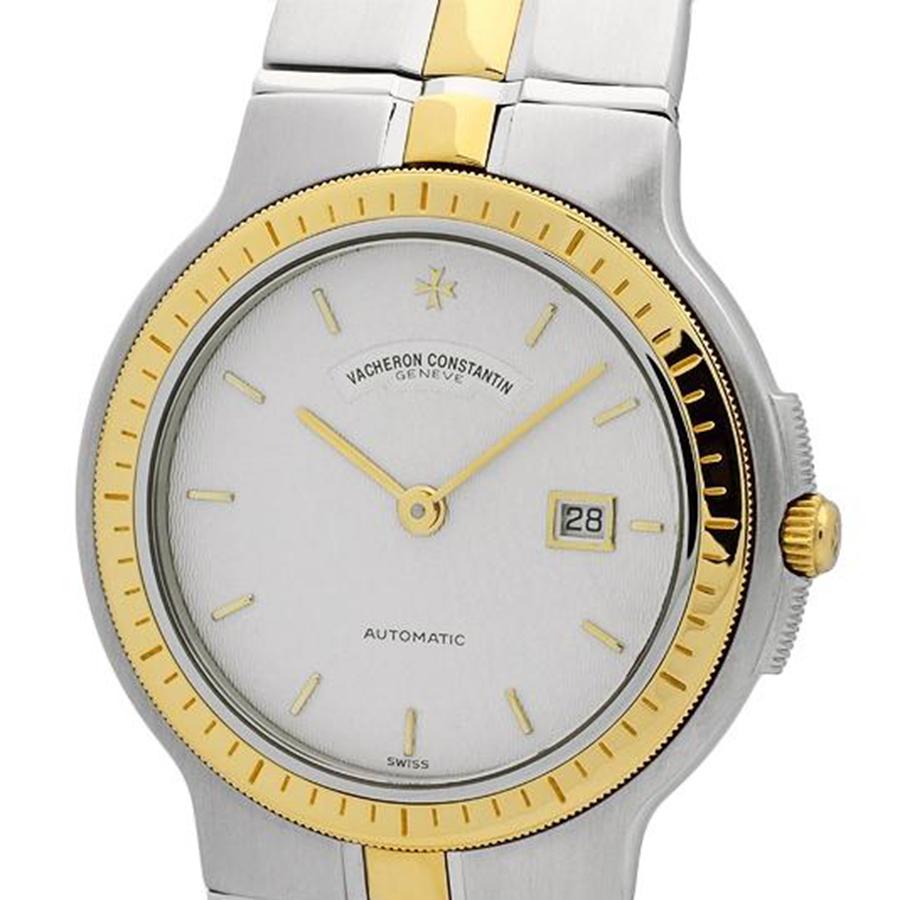 Vacheron Constantin Phidias Automatic watch Pre-Owned

Pre-Owned Vacheron Constantin Phidias (48010) self - winding automatic watch, features a 33mm steel case surrounding a white dial on an 18k yellow gold and steel bracelet with folding deployant