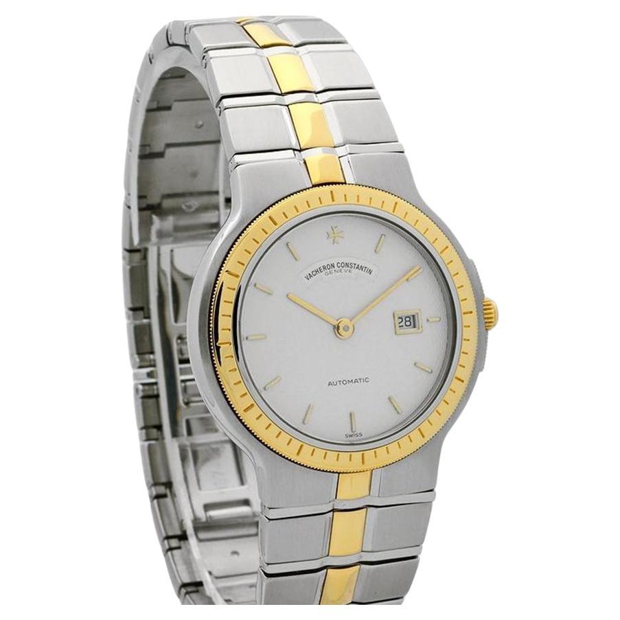 Vacheron Constantin Phidas 16514 18Karat Gold Stainless Steel 33mm Watch For Sale