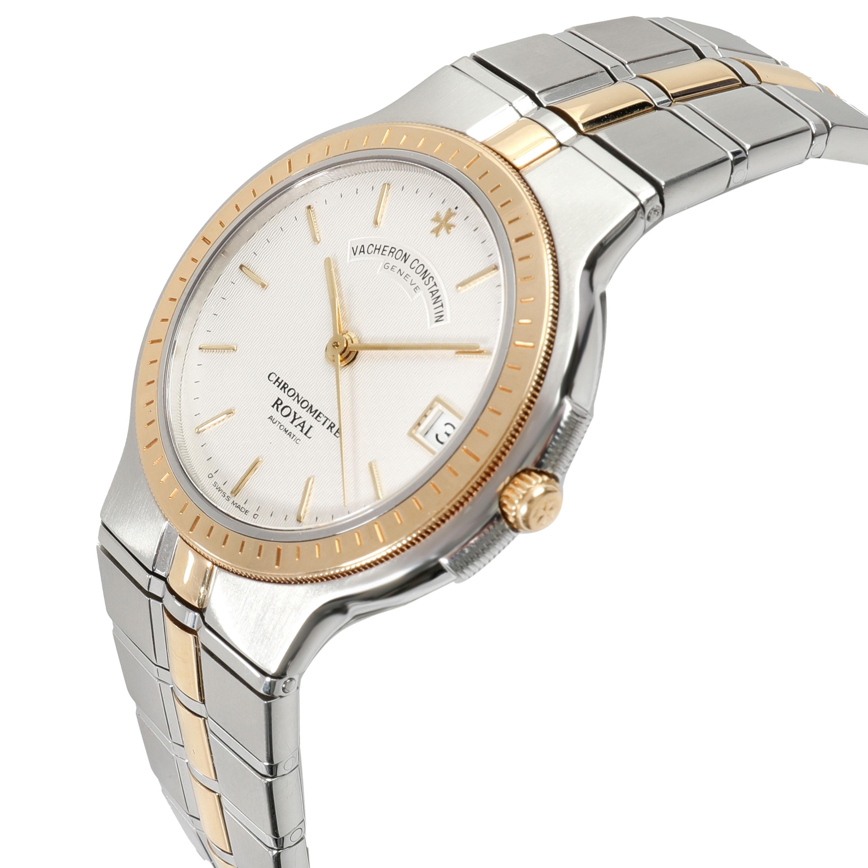 Vacheron Constantin Phidias 47020/567M-7 Herrenuhr aus 18kt Edelstahl/Yel im Zustand „Hervorragend“ in New York, NY
