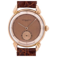 Vacheron & Constantin Pink Gold manual wind dress wristwatch, circa 1950s