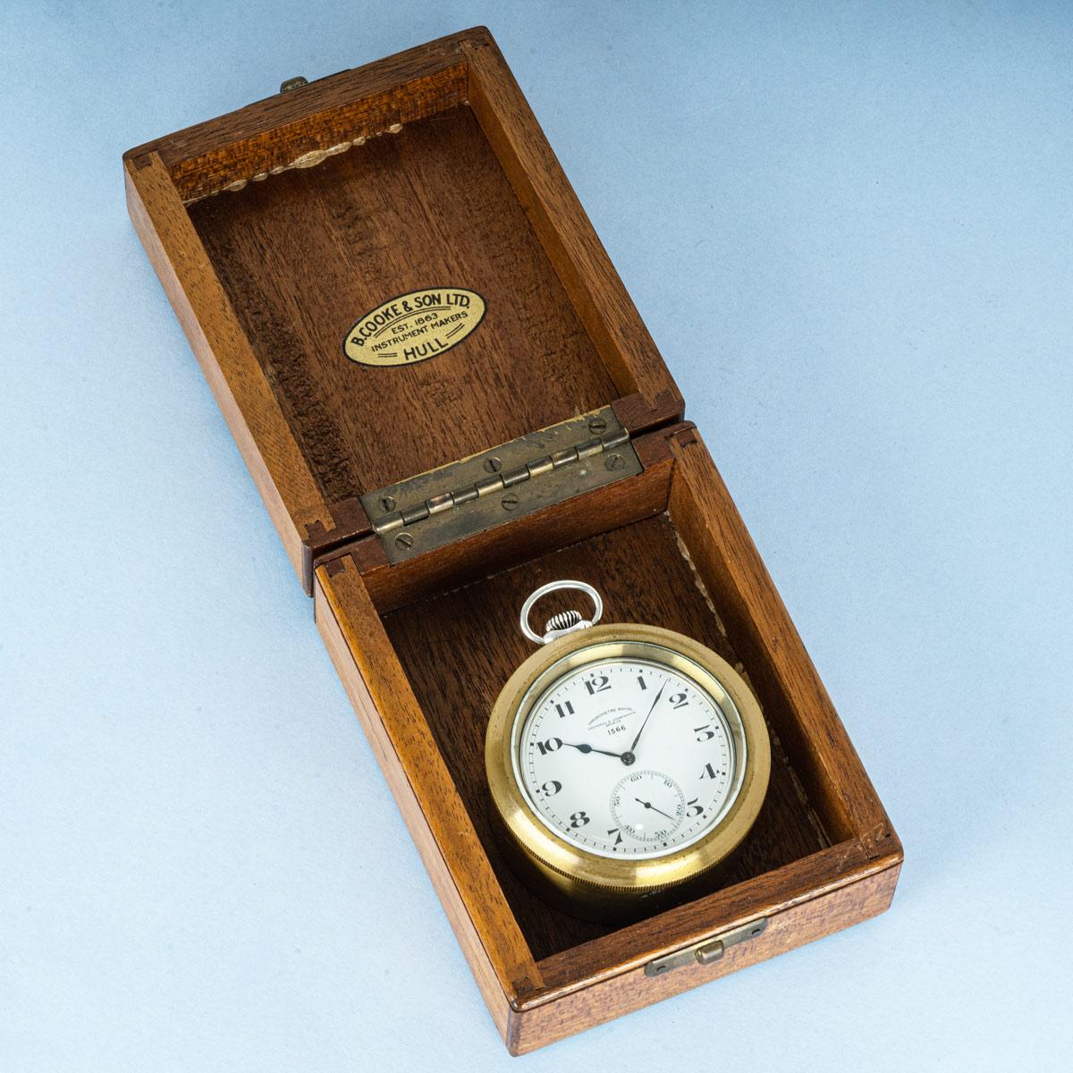 Vacheron & Constantin Rare Silver Military Deck Watch C1941 5