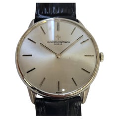 Vacheron Constantin Ref 2006 Mens 18k White Gold Slim Manual Wind 1980s RA748