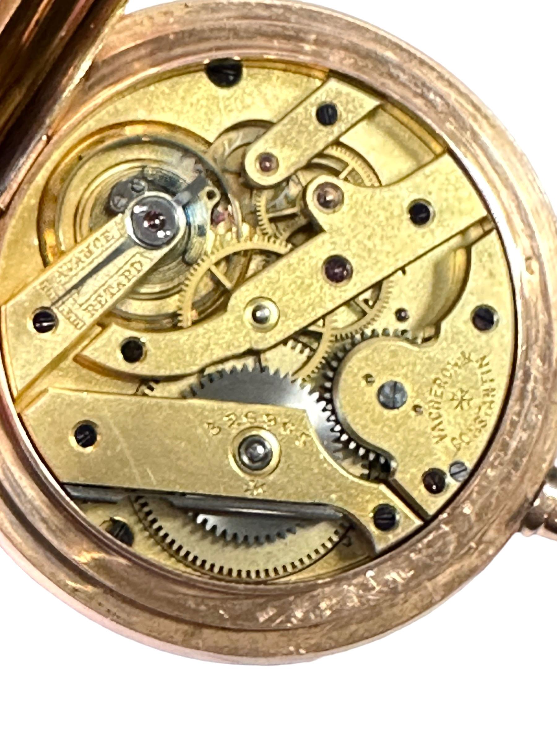 Vacheron & Constantin Rose Gold Demi Hunter Pocket Watch and Original Box For Sale 4