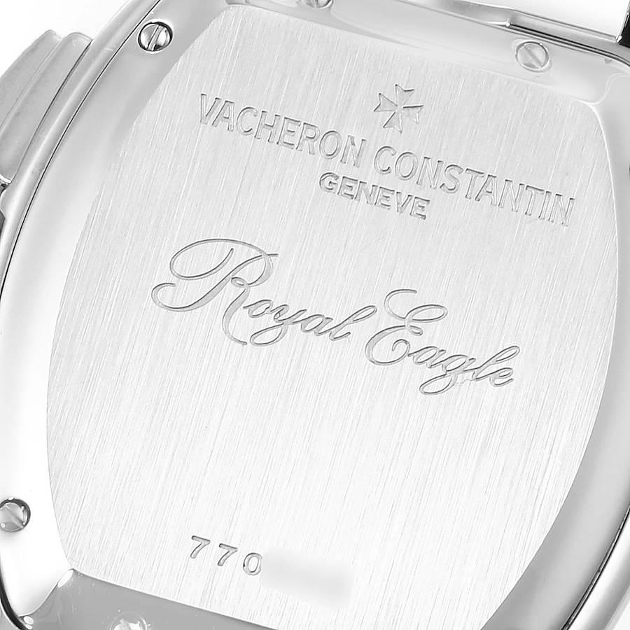 Vacheron Constantin Royal Eagle Chronograph Silbernes Zifferblatt Uhr 49145 im Angebot 2