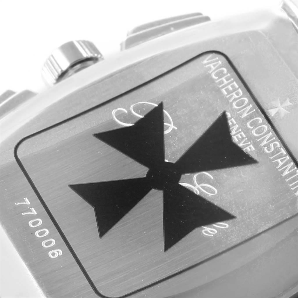 Vacheron Constantin Royal Eagle Chronograph Silver Dial Watch 49145 In Excellent Condition For Sale In Atlanta, GA