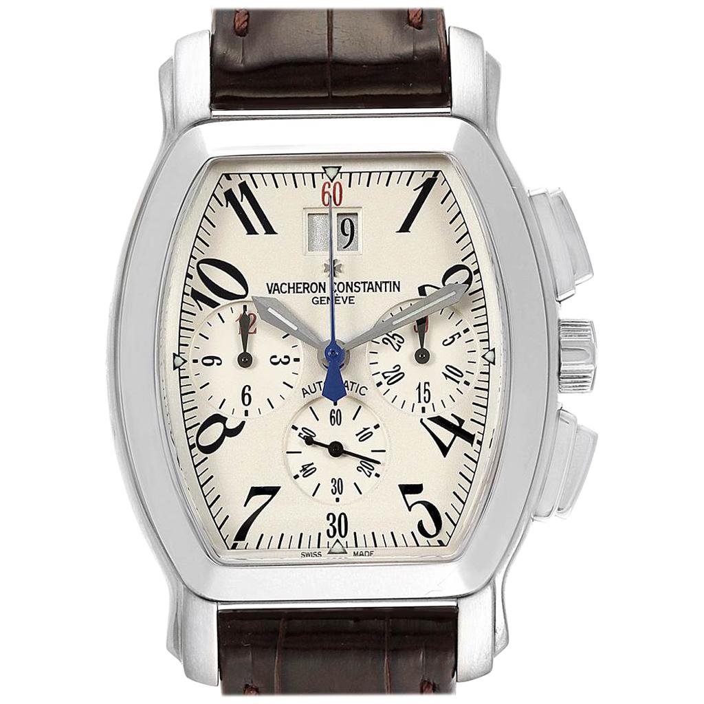 Vacheron Constantin Royal Eagle Chronograph Silver Dial Watch 49145 For Sale