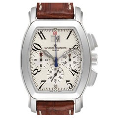Vacheron Constantin Royal Eagle Chronograph Silbernes Zifferblatt Uhr 49145