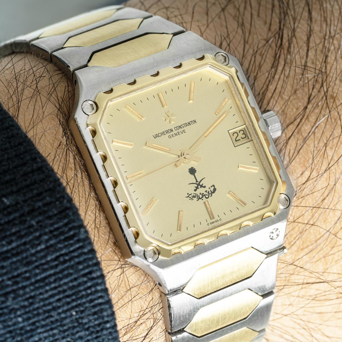 Vacheron Constantin Square cadran arabe saoudite 222 46004/411 4