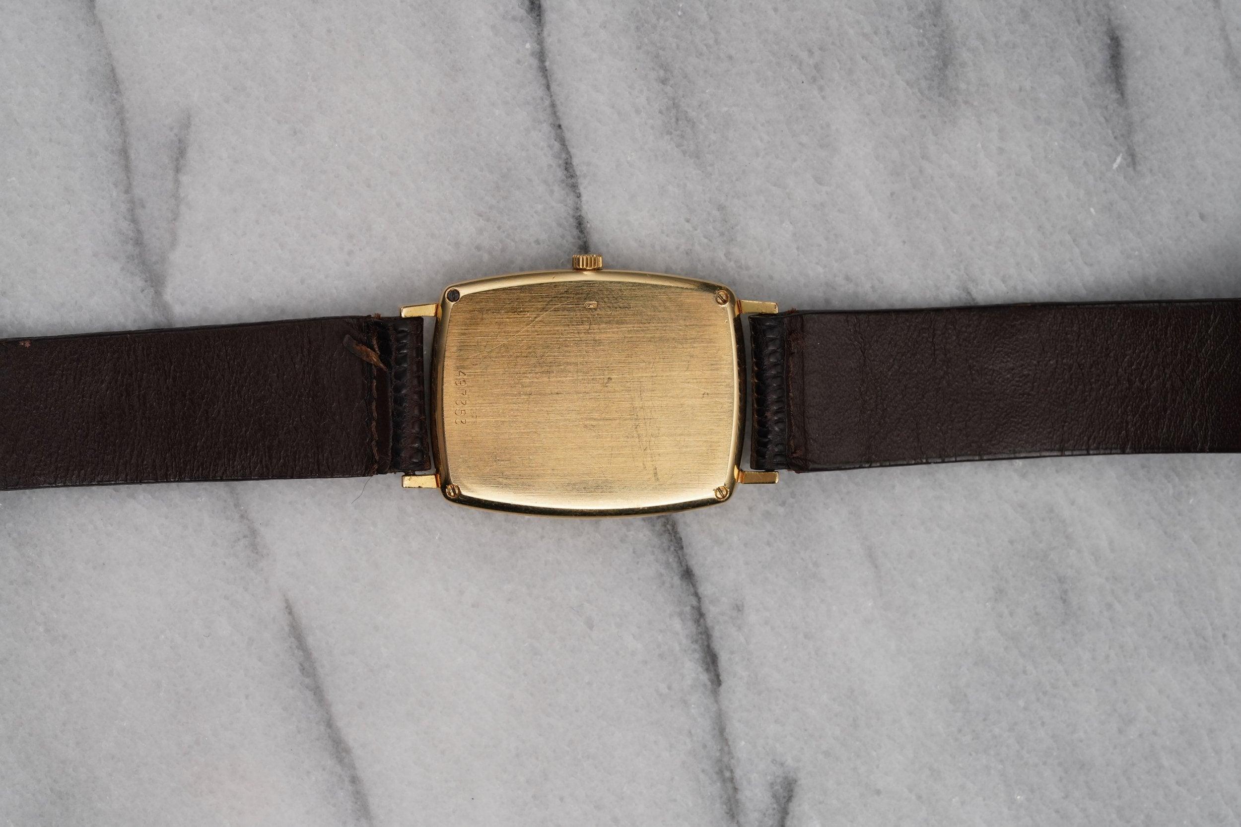 Montre Vacheron Constantin Tiger Eye en or jaune 18 carats Bon état - En vente à New York, NY