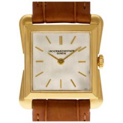 Vintage Vacheron Constantin Toledo 4963 18 Karat Cream Dial Manual Watch
