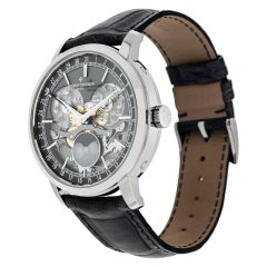 Vacheron Constantin Traditionnelle 4020T/000G-B655 Auto Watch 18k White Gold