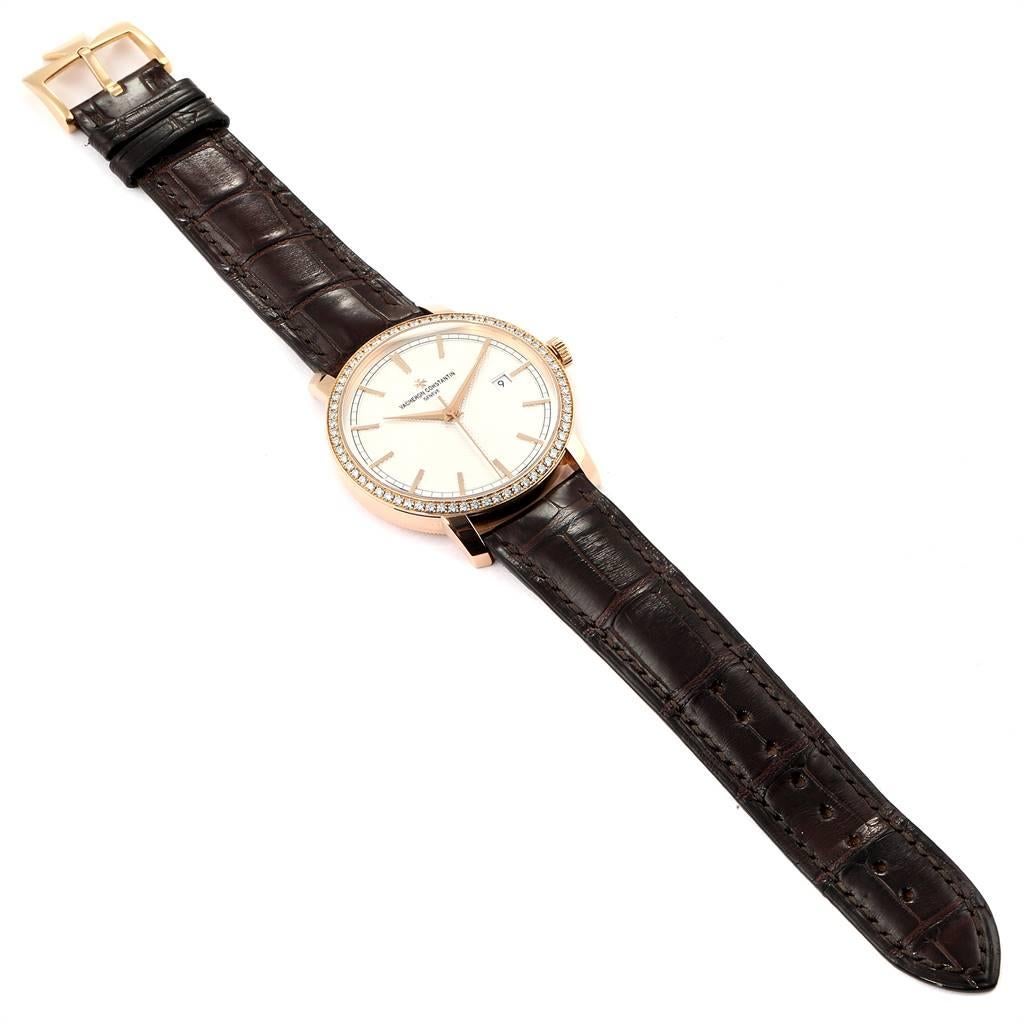 Vacheron Constantin Traditionnelle Rose Gold Diamond Men's Watch 85520 2