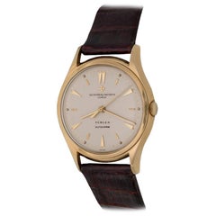 Vintage Vacheron Constantin Turler 18k Yellow Gold Automatic Wrist Watch Ref 4906