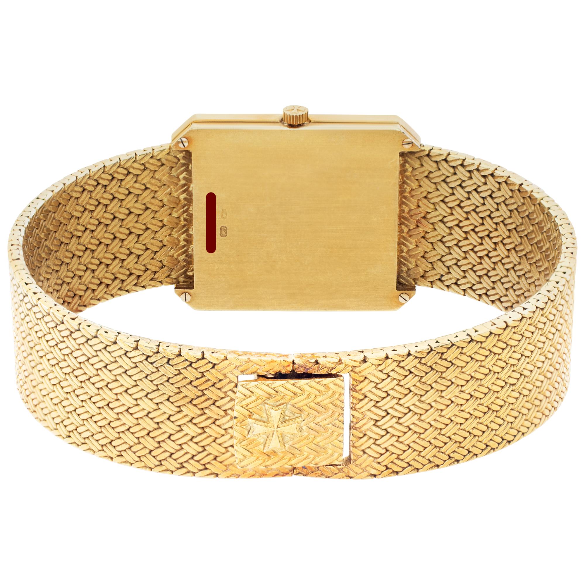 da uomo o donna Vacheron Constantin Ultra Thin 5156 con quadrante champagne Orologio manuale