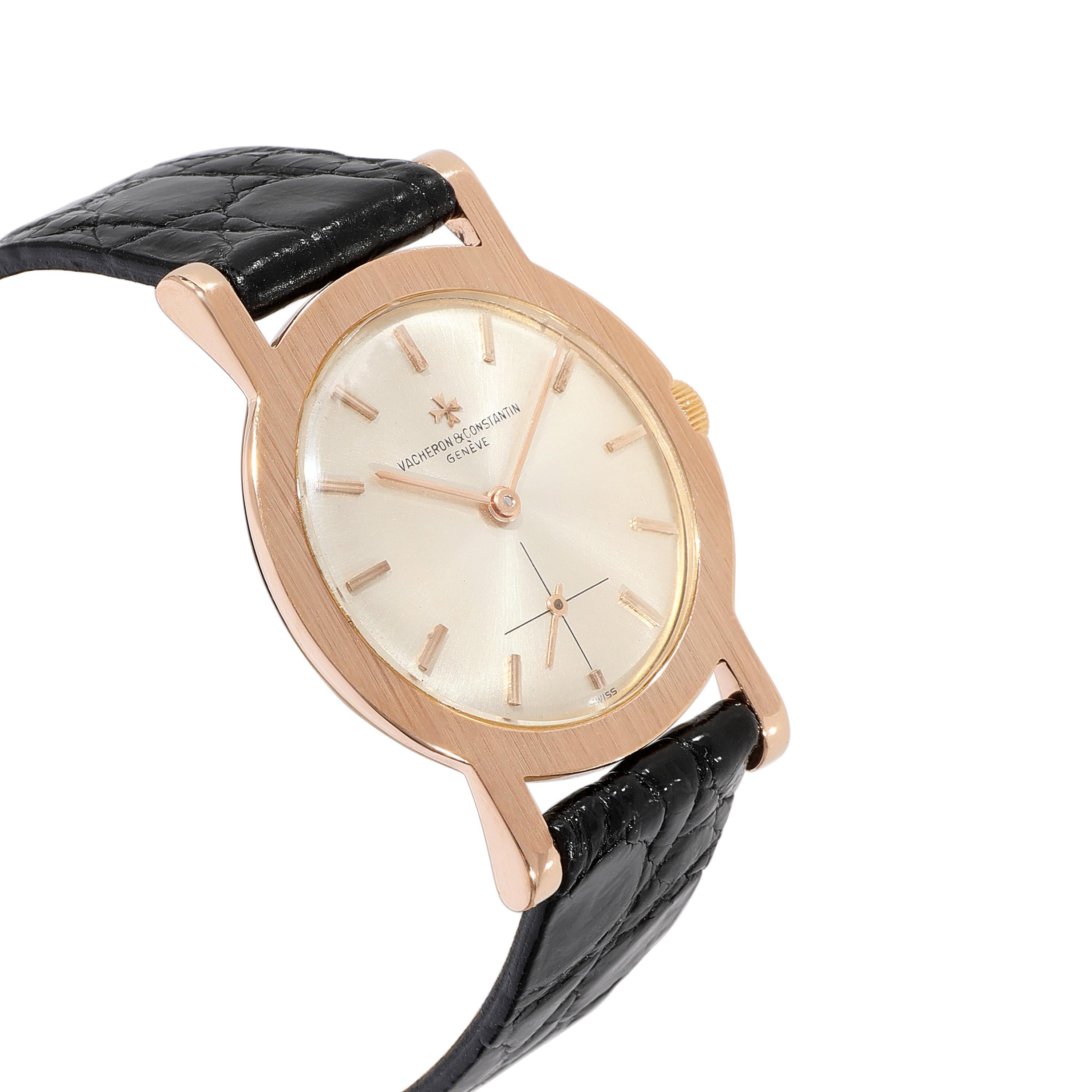Vacheron Constantin Vintage 6878 Unisex Watch in 18kt Rose Gold In Excellent Condition In New York, NY