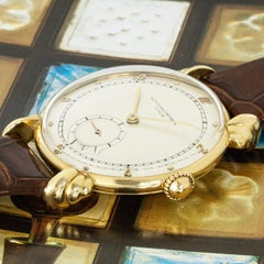 Vacheron Constantin Vintage Dress Watch Fancy Lugs Yellow Gold