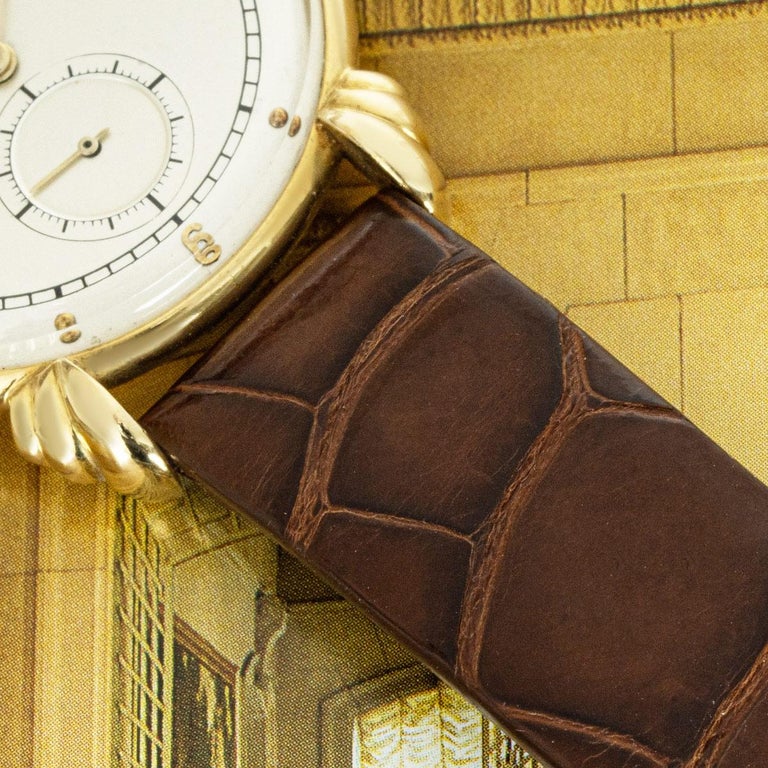 Vacheron Constantin Vintage Dress Watch Fancy Lugs Yellow Gold For Sale at  1stDibs