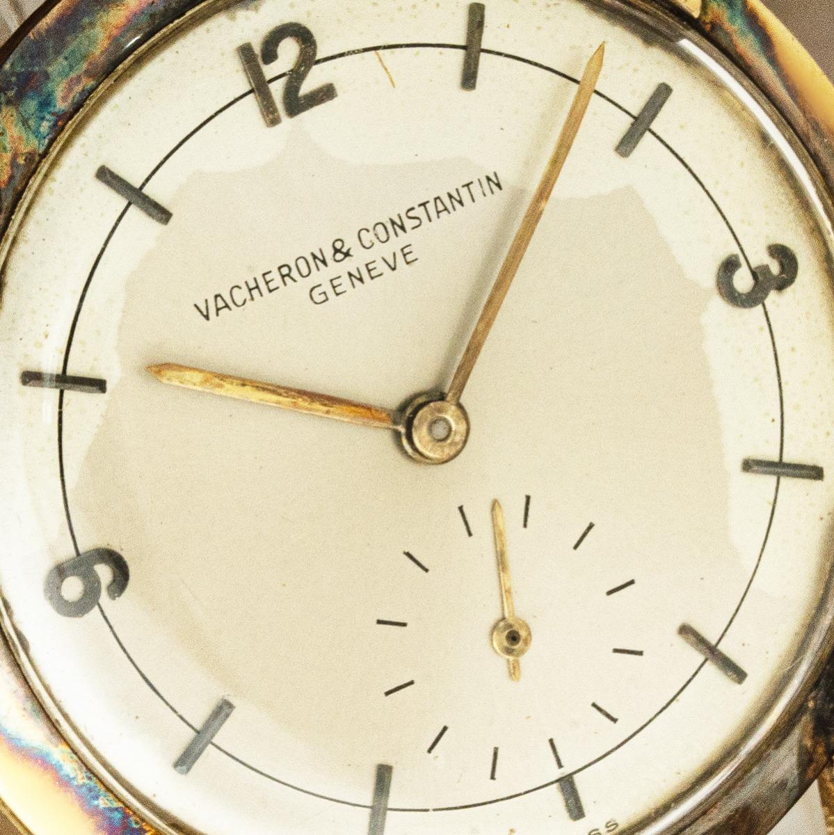 Vacheron Constantin Vintage Dress Watch Yellow Gold 4480 In Good Condition For Sale In London, GB