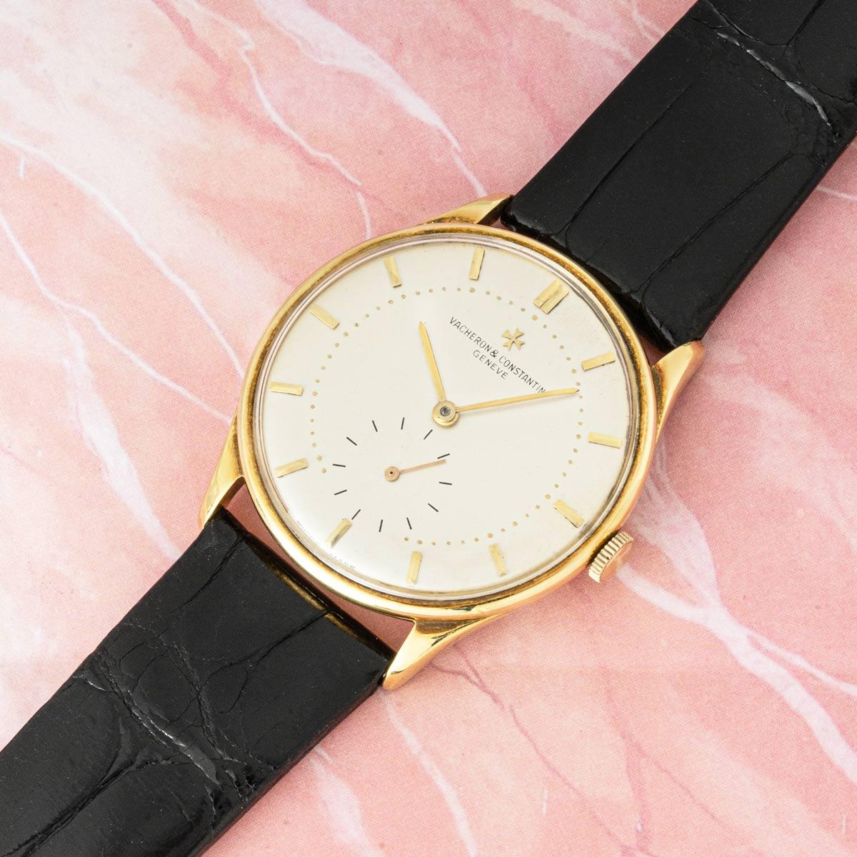 Vacheron Constantin Vintage Dress Watch Yellow Gold For Sale 3