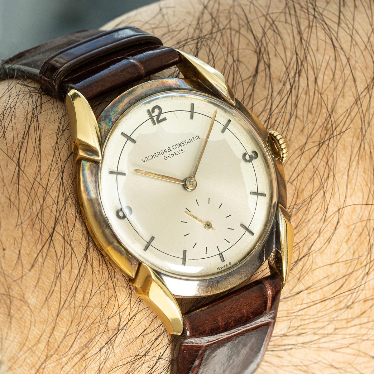 Vacheron Constantin Vintage Dress Watch Yellow Gold 4480 For Sale 4