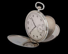 Vacheron Constantin Vintage Full Hunter Pocket Watch Double Name Meister Rio