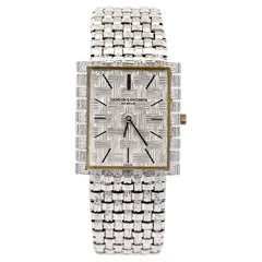Reloj de oro blanco de 18 quilates Vacheron Constantin Vintage Mesh Doll