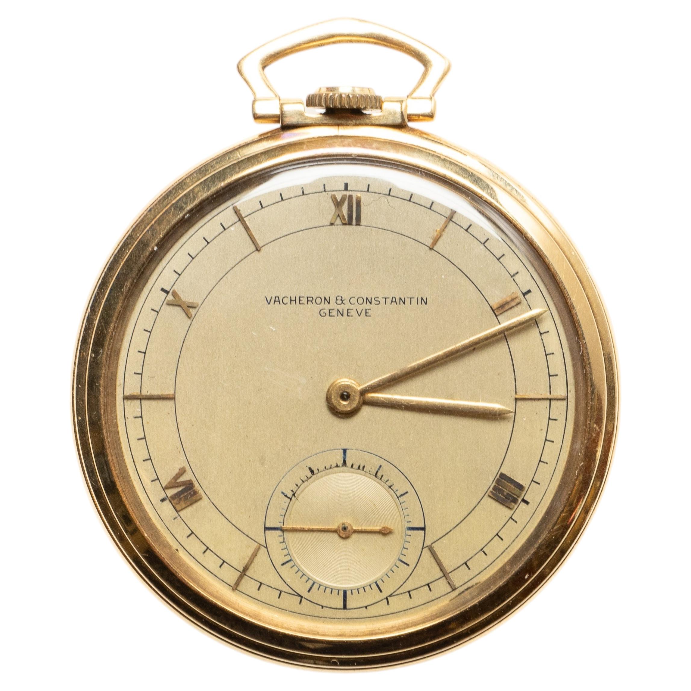 Vacheron & Constantin Vintage Yellow Gold Pocket watch
