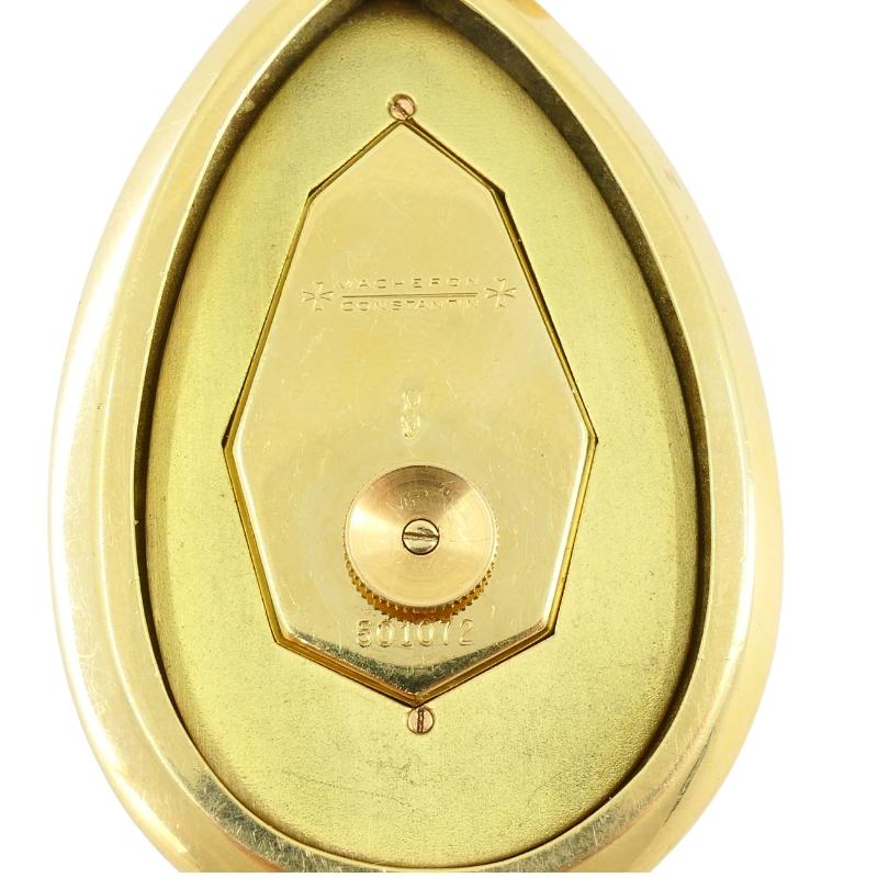Vacheron Constantin Montre pendentif en or 18 carats avec certificat d'authenticité Unisexe en vente