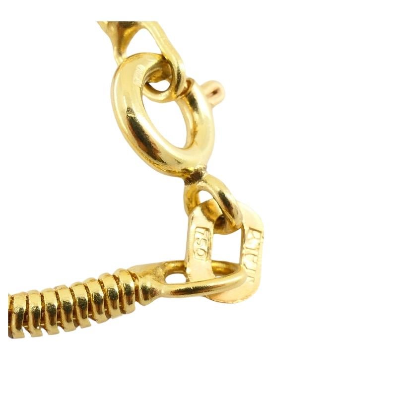 Vacheron Constantin Montre pendentif en or 18 carats avec certificat d'authenticité en vente 2