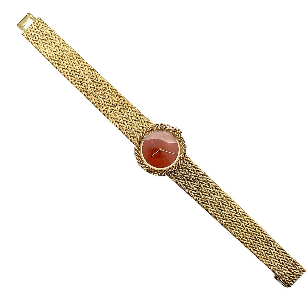 Vacheron Constantin Watch, Yellow Gold and Coral 1