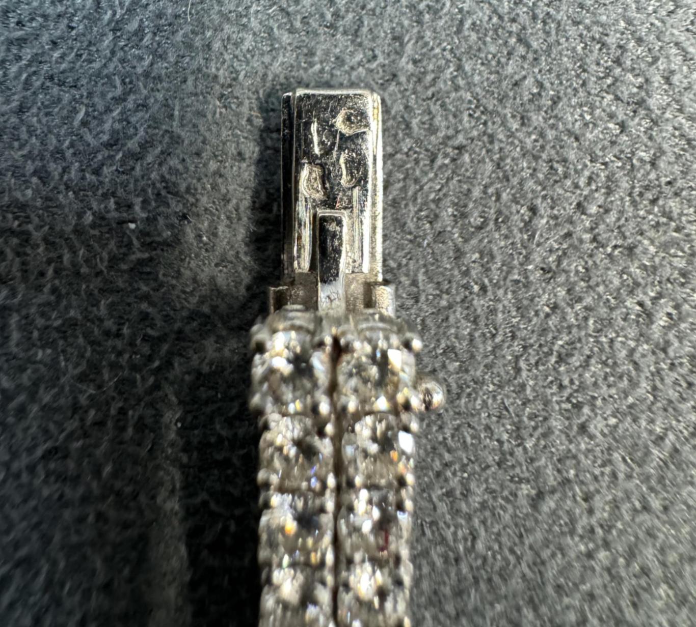 Women's Vacheron Constantin White Gold and Diamond Watch Circa 1960s For Sale