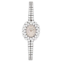 Vintage Vacheron Constantin White Gold and Diamond Watch Circa 1960s