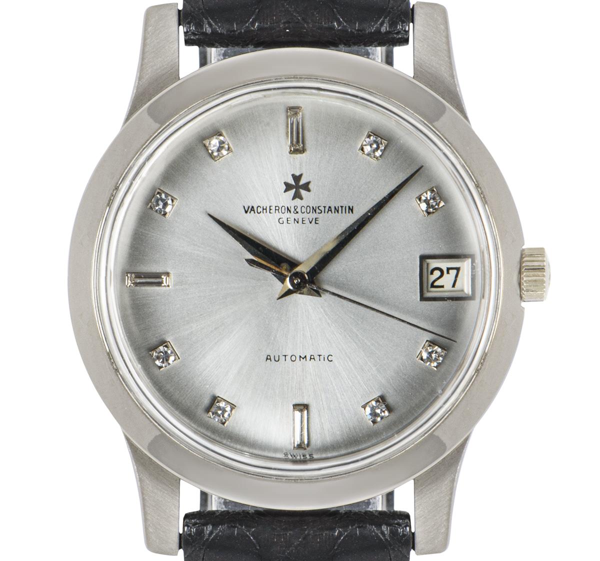 Vacheron Constantin Weißgold Diamant-Zifferblatt Vintage Uhr 6378Q 1