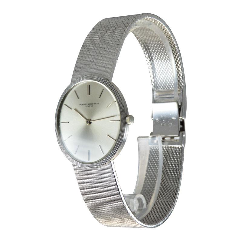 Vacheron & Constantin: Weißgold-Armbanduhr im Zustand „Hervorragend“ in Long Beach, CA