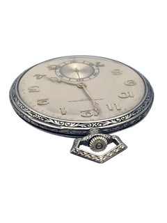 Vacheron Constantin White Gold Pocket Watch