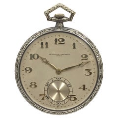 Vacheron Constantin Weißgold-Taschenuhr