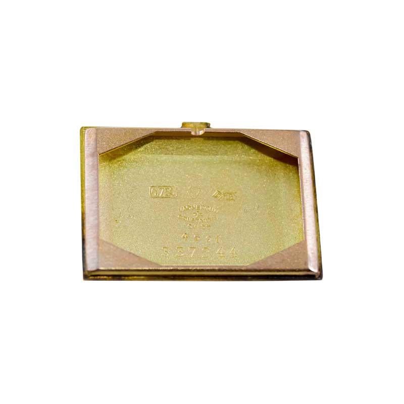 Vacheron & Constantin Yellow Gold Art Deco Manual Winding Watch For Sale 11