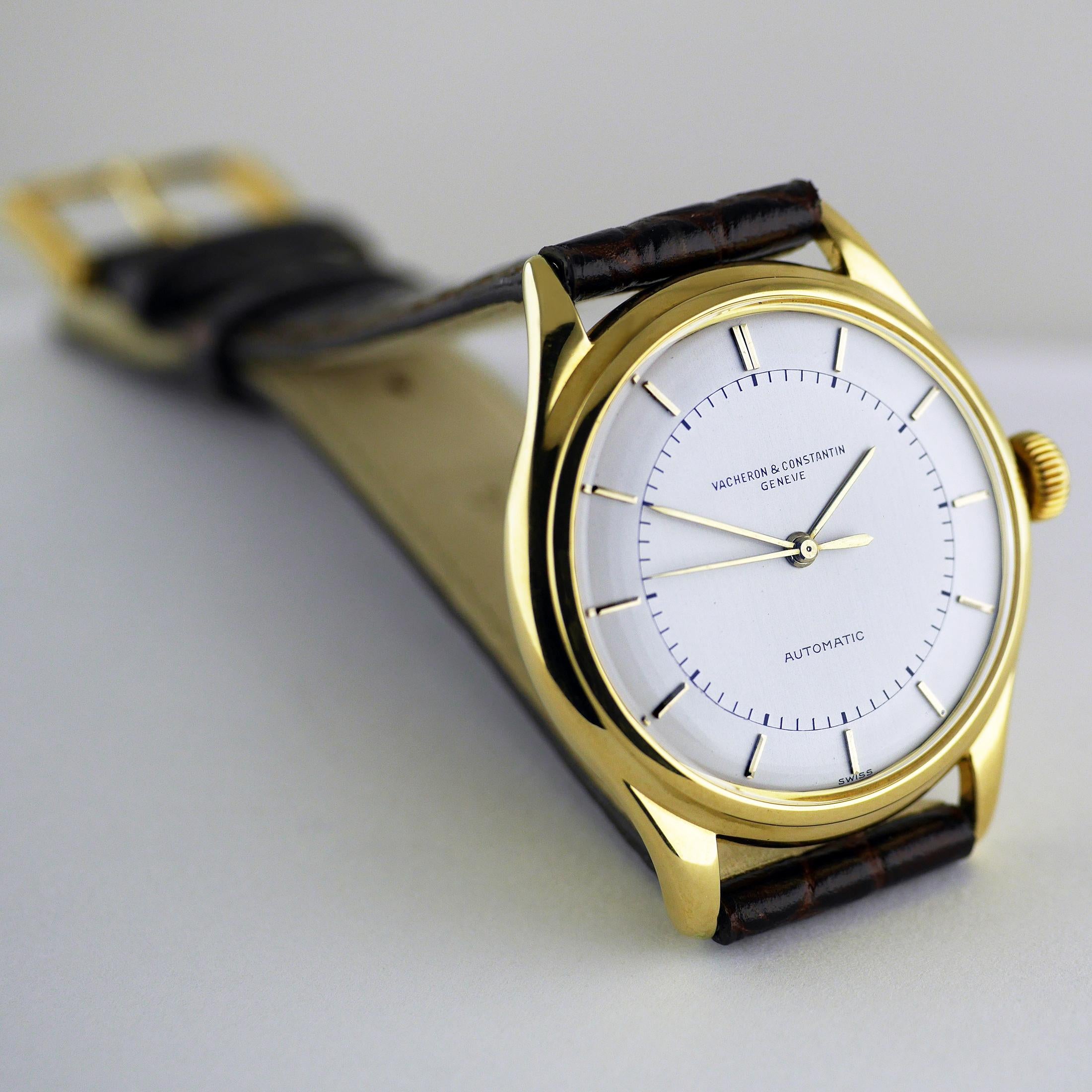 Reloj de pulsera automático Vacheron Constantin de oro amarillo de 1952 en Excelente estado para la venta en London, GB