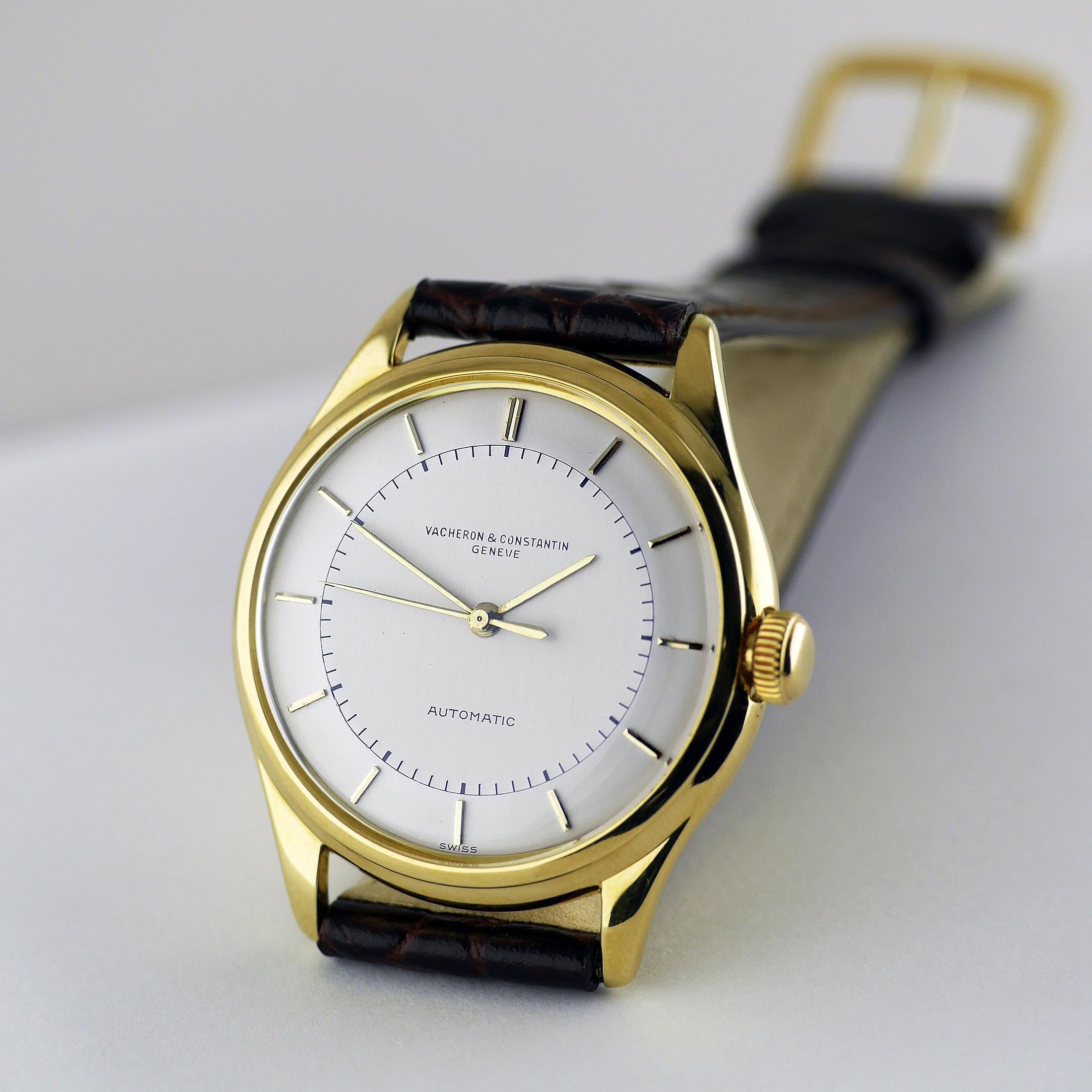 De los hombres Reloj de pulsera automático Vacheron Constantin de oro amarillo de 1952 en venta