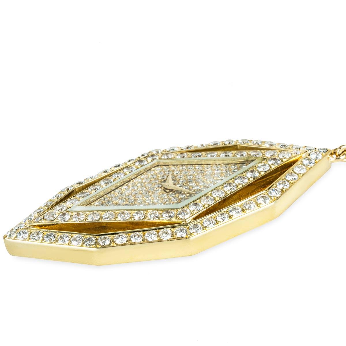 Vacheron Constantin, montre à gousset vintage en or jaune sertie de diamants, 18805 Bon état - En vente à Mayfair, London, London